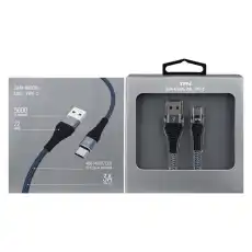 кабель TypeC forza 1.0m graphite TFN-CFZUSBCUSB1MGR TFN
