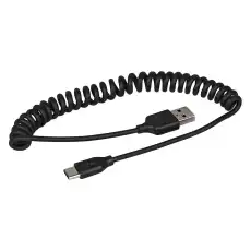 кабель TypeC витой 1.2m black TFN-CUSBTWSTDBK TFN