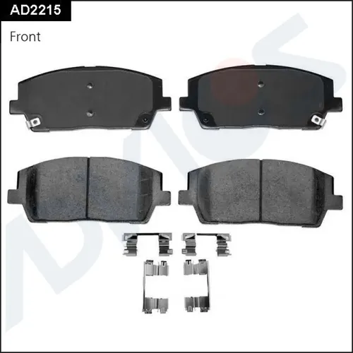 Тормозные колодки дисковые ADVICS AD2215
