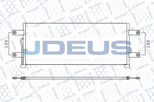 Конденсатор, кондиционер M-7171270 J. DEUS