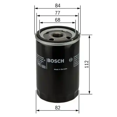 Фильтр масляный BOSCH 0 451 103 266