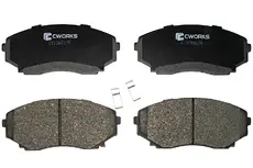 Тормозные колодки дисковые CWORKS C11CR0276