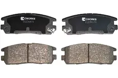 Тормозные колодки дисковые CWORKS C12CR0172