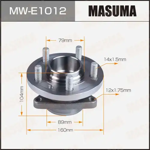 Ступица MASUMA MWE1012