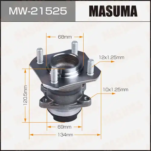 Ступица MASUMA MW21525