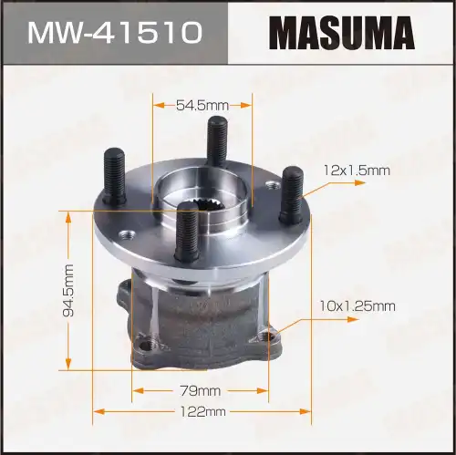 Ступица MASUMA MW41510