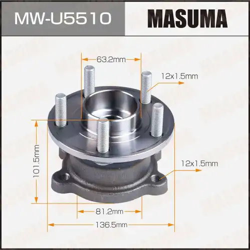 Ступица MASUMA MWU5510