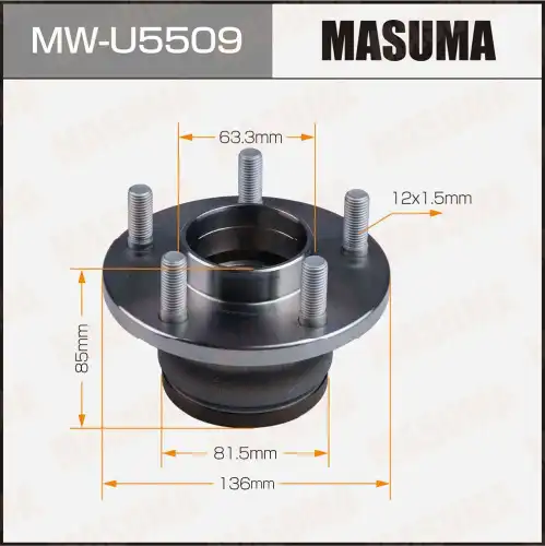 Ступица MASUMA MWU5509