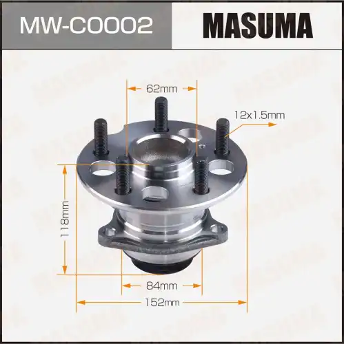 Ступица MASUMA MWC0002
