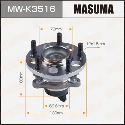 Ступица MASUMA MWK3516