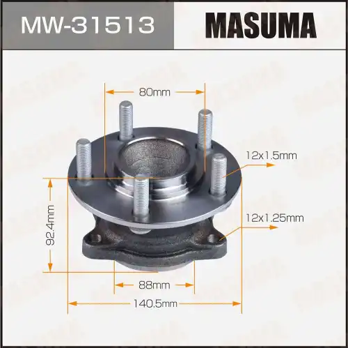 Ступица MASUMA MW31513