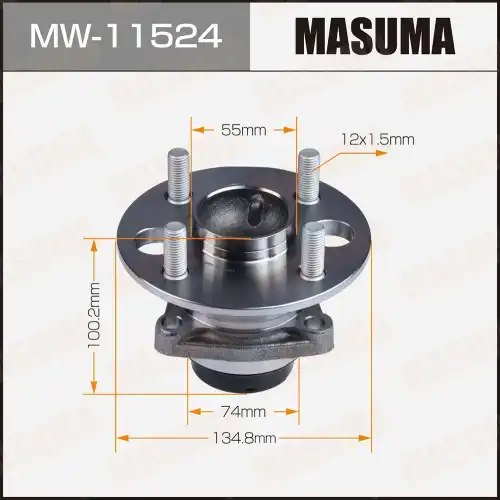 Ступица MASUMA MW11524