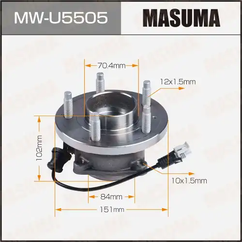 Ступица MASUMA MWU5505