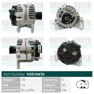 Генератор HOFFER H5510476