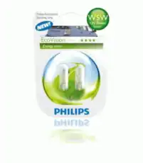 Автолампа накаливания W2.1x9.5d PHILIPS 12961ECOB2 12