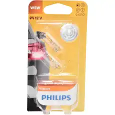 Автолампа накаливания W2.1x9.5d PHILIPS 12961B2 12