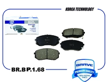 Тормозные колодки дисковые BRAVE BR.BP.1.68