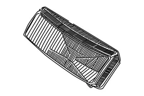Стекло фары WXQP 370913