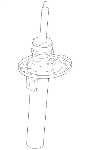 left front spring strut !Front Left \BMW 31 31 6 879 387