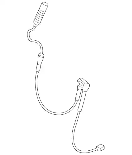 brake pad wear sensor front ! \BMW 34 35 6 891 419