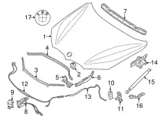 aluminium engine hood ! \BMW 41 00 9 629 102