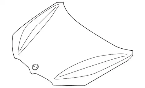 aluminium engine hood ! \BMW 41 00 9 629 102