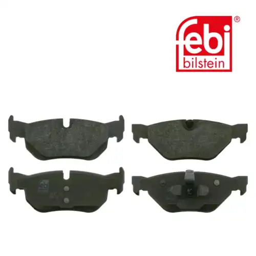 Тормозные колодки дисковые задняя ось FEBI 16533