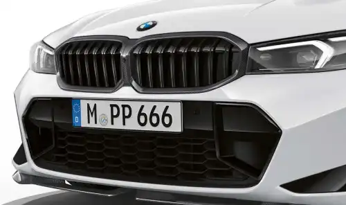 front radiator grill carbon ! \BMW 51 71 9 632 873