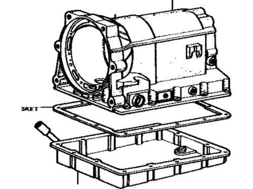 Фильтр АКПП DAIHATSU 3516822010