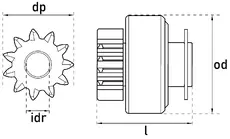 Бендикс TT62082 TESLA TECHNICS