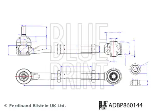 Рычаг подвески BLUE PRINT ADBP860144
