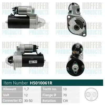 Стартер HOFFER H5010061R