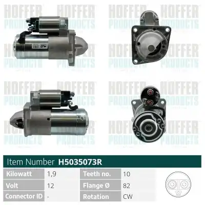 Стартер HOFFER H5035073R