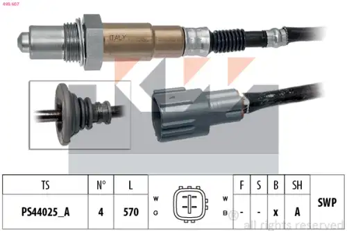 Лямбда-зонд 498 607 KW