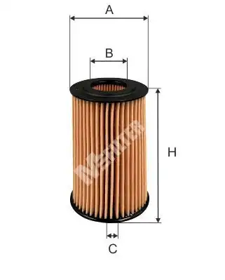Фильтр масляный MFILTER TE 4071