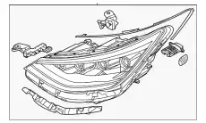 Фонарь габаритный HYUNDAI / KIA 92101L5200