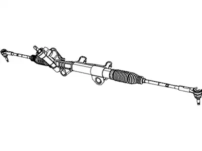 Рулевой наконечник DODGE 5073582AE