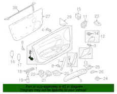 Клипса 6Q0868243 BENTLEY