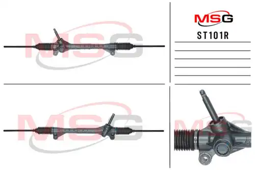 Рулевая рейка MSG REBUILDING ST101R