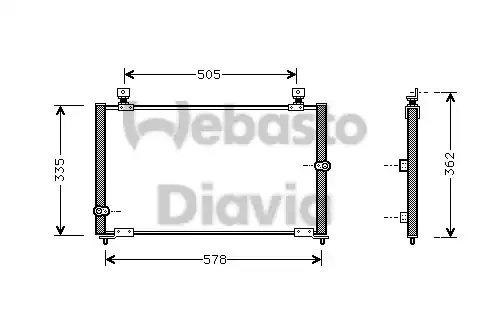 Кондиционер автомобильный WEBASTO 82D0225277A