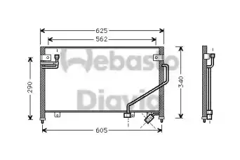 Кондиционер автомобильный WEBASTO 82D0225315A