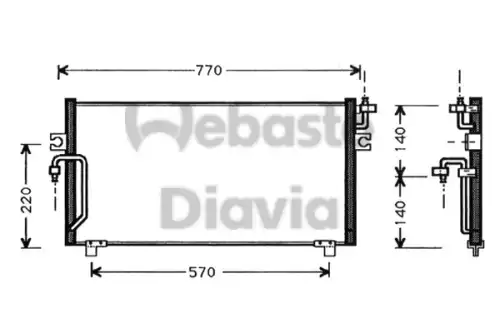 Кондиционер автомобильный WEBASTO 82D0225350A
