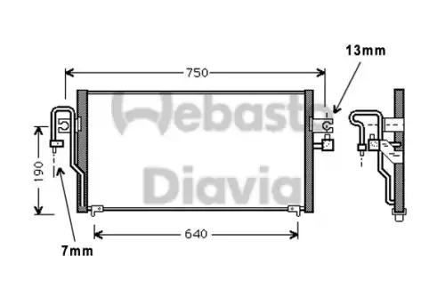 Кондиционер автомобильный WEBASTO 82D0225128A