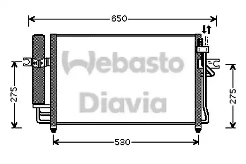 Кондиционер автомобильный WEBASTO 82D0225560A