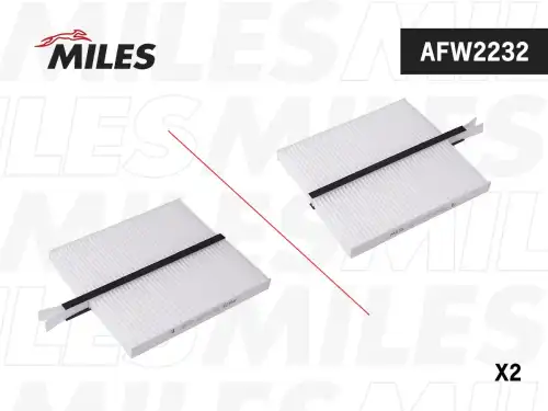 Салонный фильтр MILES AFW2232