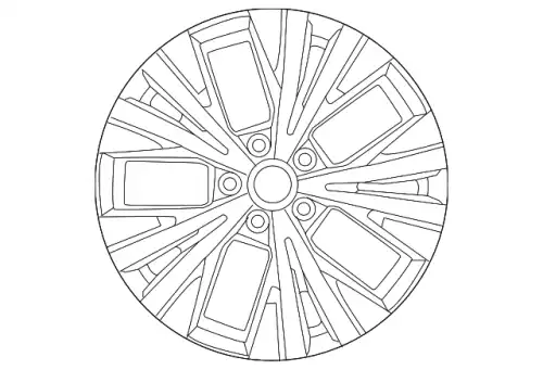 WHEEL-ALUMINUM D0C006RA3C NISSAN