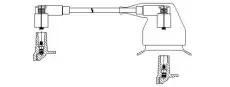 Высоковольтные провода (провода зажигания) BREMI 130/65