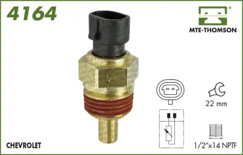 Датчик, температура охлаждающей жидкости 4164 MTE-THOMSON