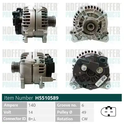 Генератор HOFFER H5510589