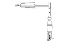 Высоковольтные провода (провода зажигания) BREMI 167/37